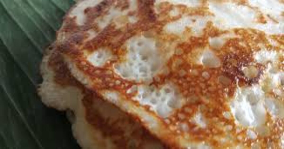 Poongar Rice, Aval Sponge Dosa